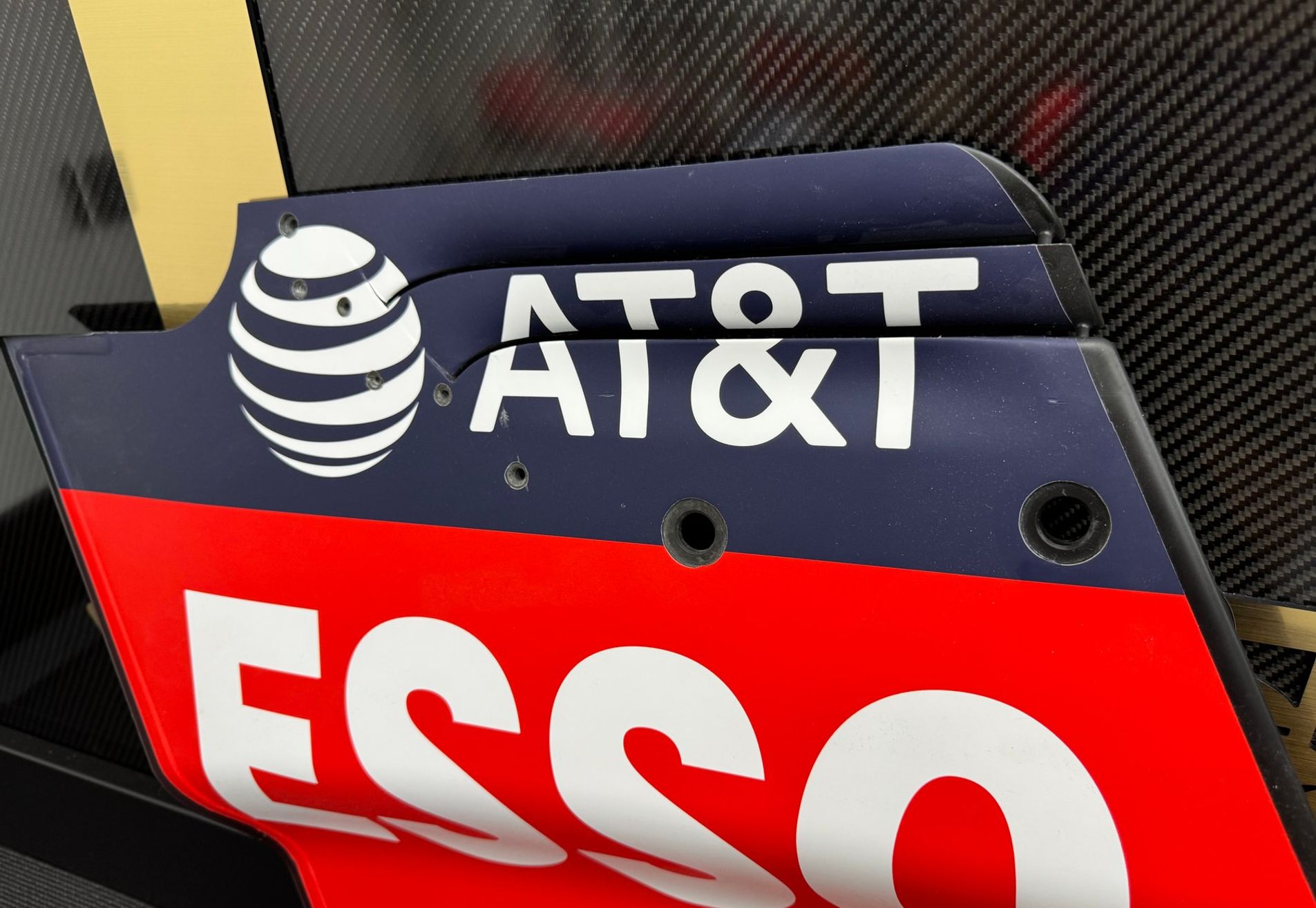 Eindplaat achtervleugel - Red Bull - RB14 2018