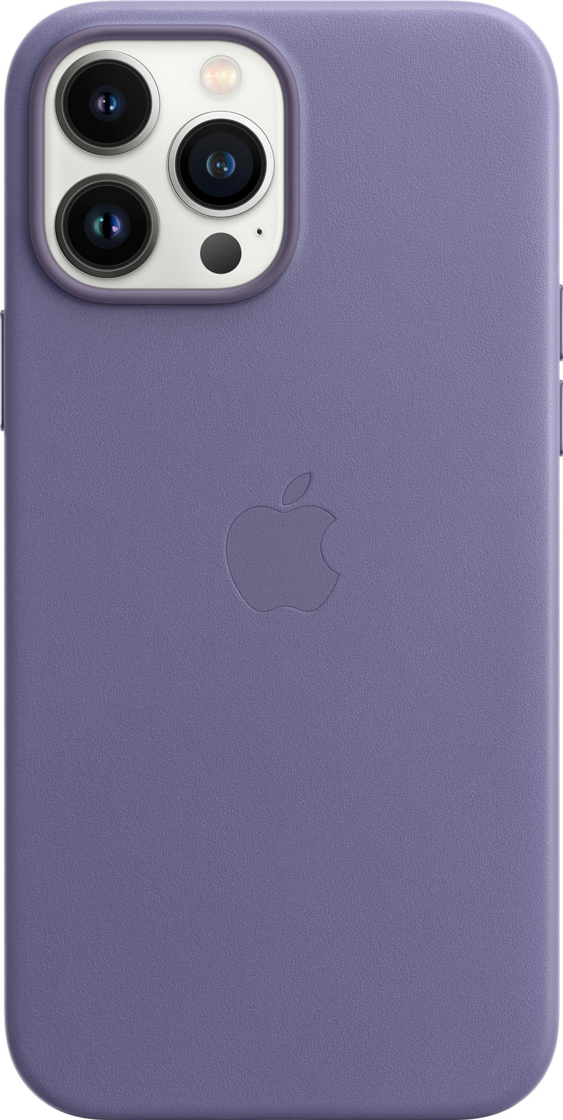 Apple iPhone 13 Pro Max Back Cover met MagSafe Leer Blauweregen